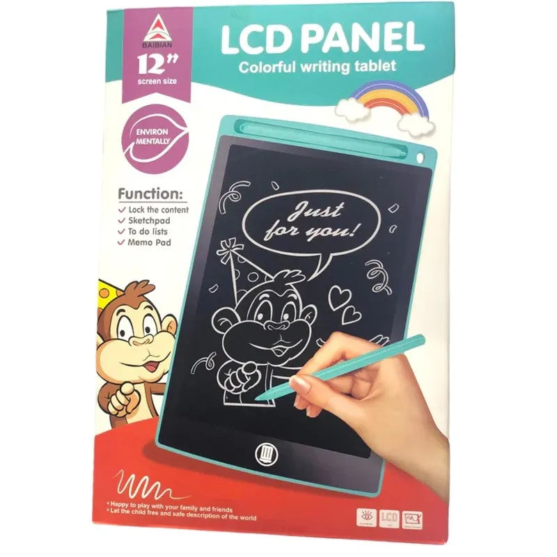 LCD Panel Colorful Writing Tablet – 10 Inch