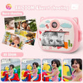 Digital Mini Camera for Kids That Can Prints with Bunny Theme Silicon Case | Fun Instant