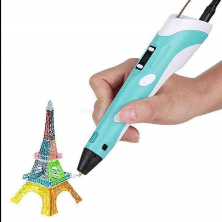 3D Printer 3D Pen for Kids 3D Printing DIY Drawing Pen LCD Display