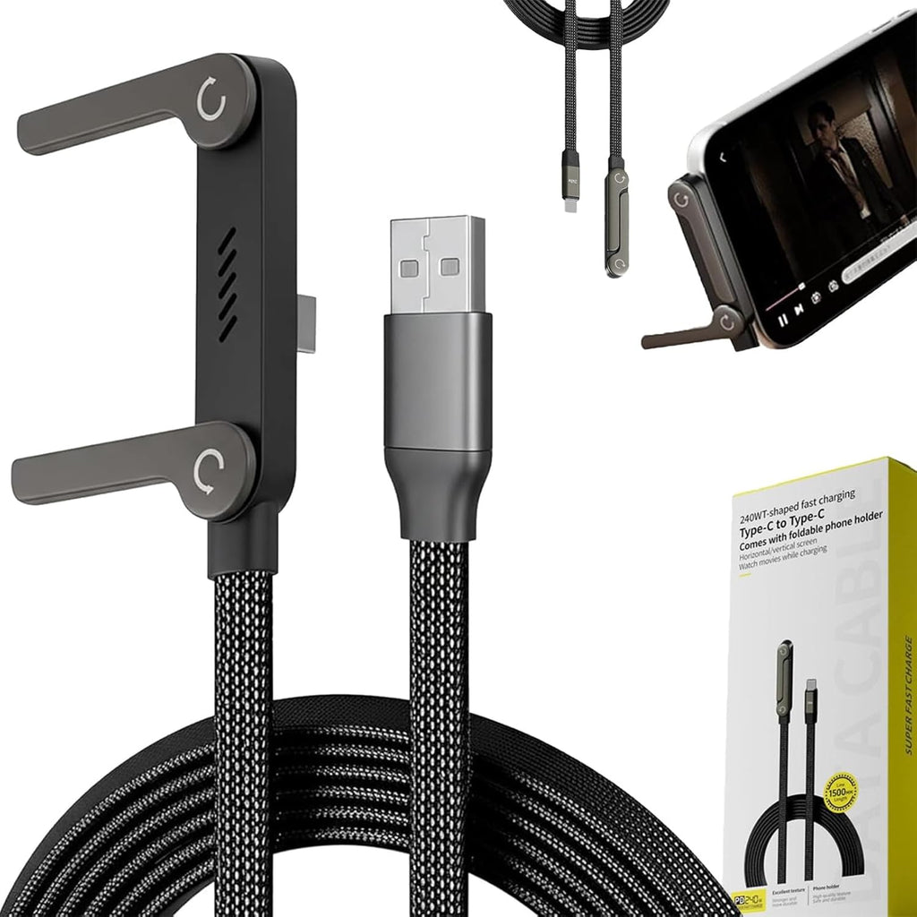 240W Fast Charging Cable — 99.99 QAR