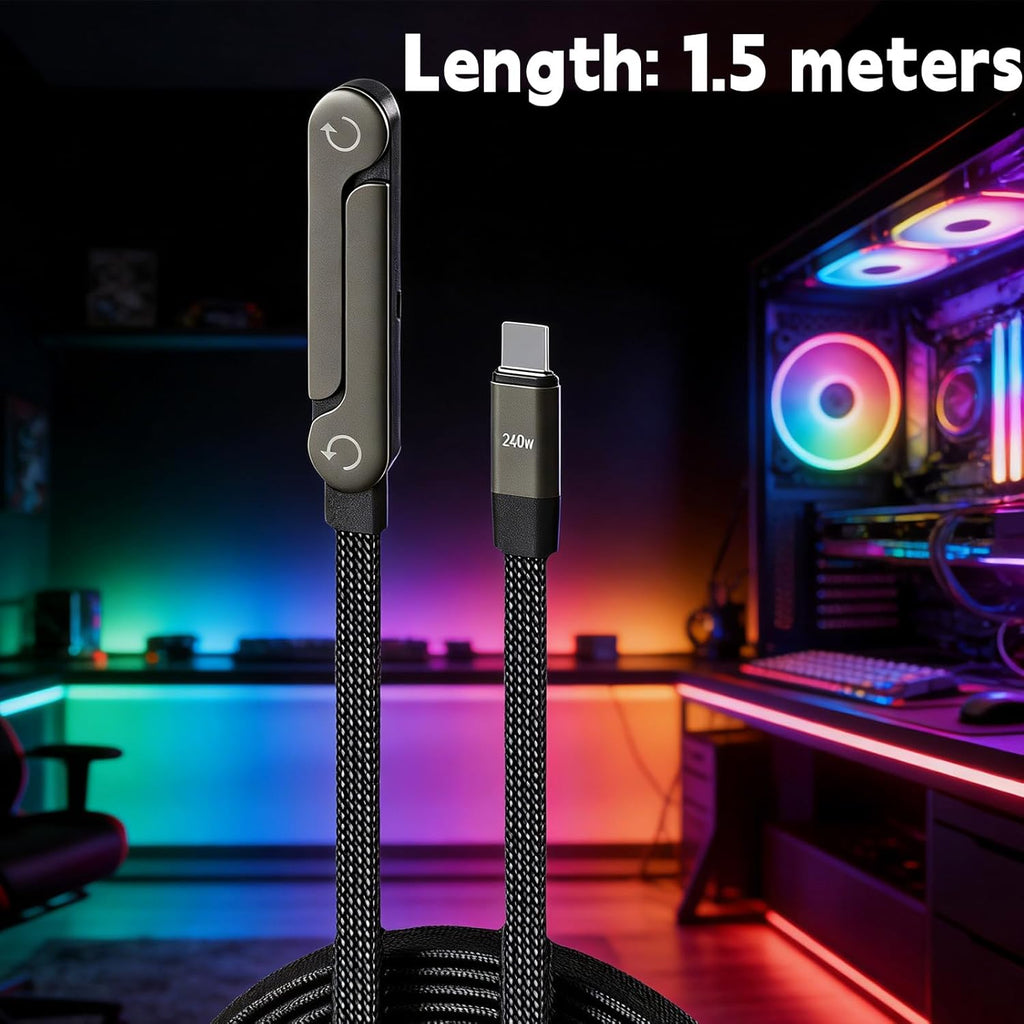 240W Fast Charging Cable — 99.99 QAR