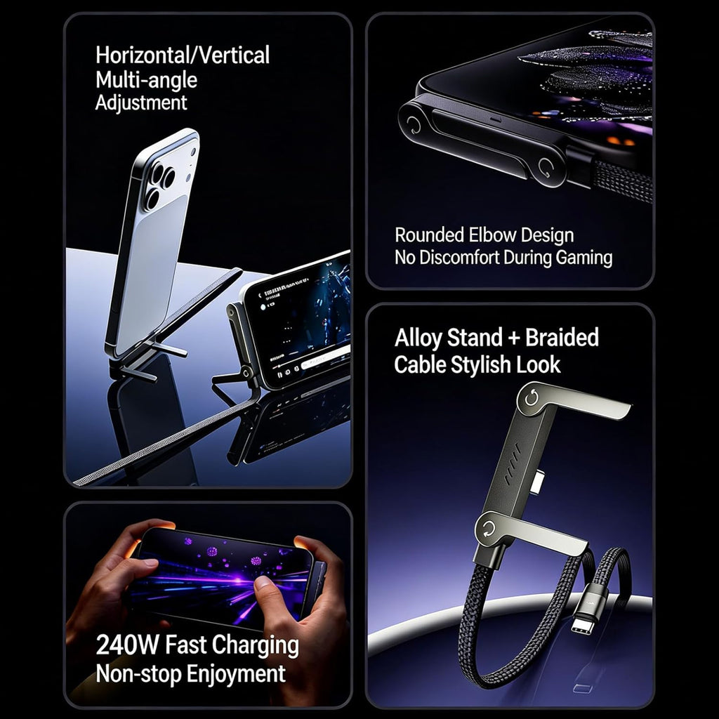240W Fast Charging Cable — 99.99 QAR