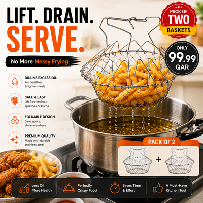 High Quality Stainless Steel Fryer Basket