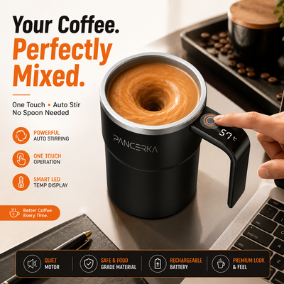 Electric Coffee Self Mixing Mug