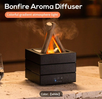 Flame Aroma Diffuser Bonfire Air Humidifier