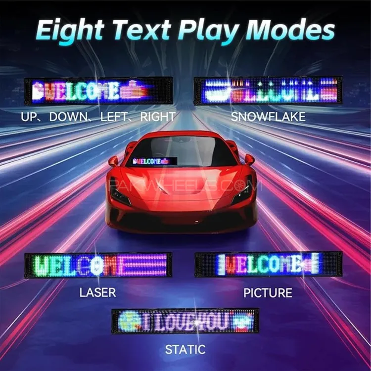LED Matrix Panel, Universal Car Display Matrix Panel
