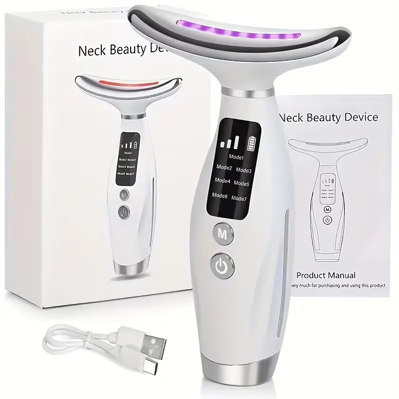Neck Massager with Hot Compress & 7 Massage Modes