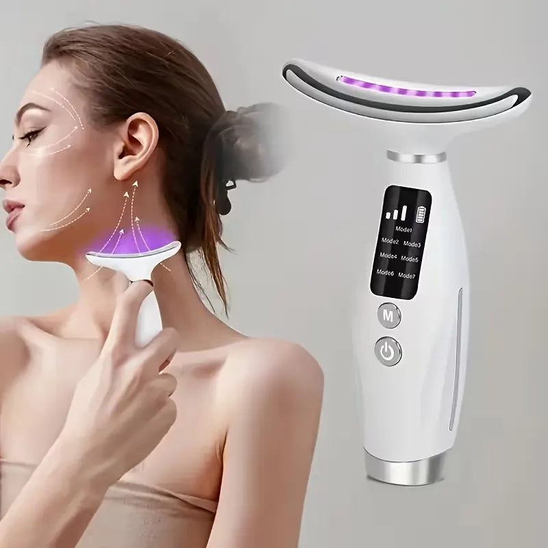 Neck Massager with Hot Compress & 7 Massage Modes