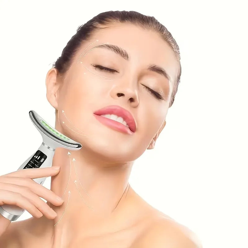 Neck Massager with Hot Compress & 7 Massage Modes