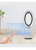 Bladeless Fan Table Fan With 4 LED Night Light Rechargeable Battery 3